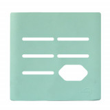 Placa p/ 5 Interruptores + Tomada 4x4 - Novara Siciliano